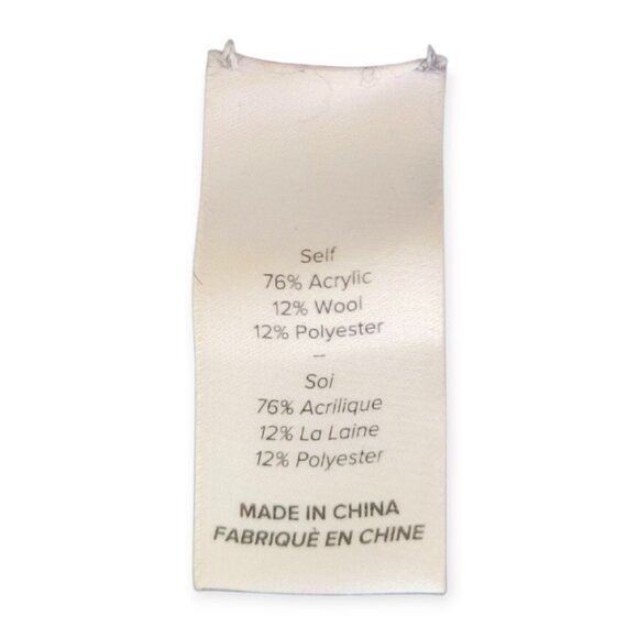 Cinq à Sept Adia Black Ribbed Turtleneck Sweater XS - Picture 7 of 9